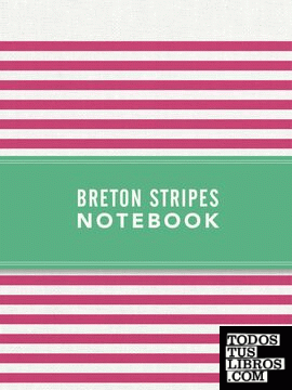 Cuaderno Breton Stripes Hot Pink