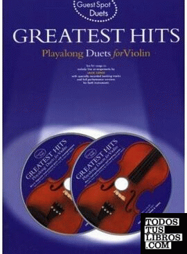 GREATEST HITS: PLAYALONG DUETS FOR VIOLIN + CD