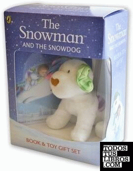 THE SNOWMAN AND THE SNOWDOG BOOK AND PLUSH