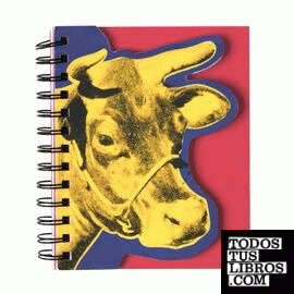 ANDY WARHOL COW LAYERED JOURNAL