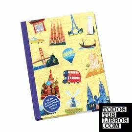 ALL AROUND THE WORLD DELUXE JOURNAL