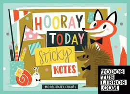 Hooray today - Sticky notes - Set de post -its