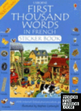FIRST 1000 WORDS FRENCHE STICK BOOK
