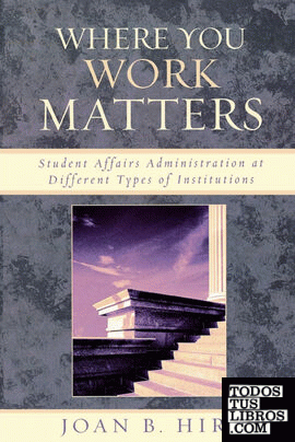 Where You Work Matters