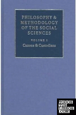 Philosophy & Methodology Of The Social Sciences