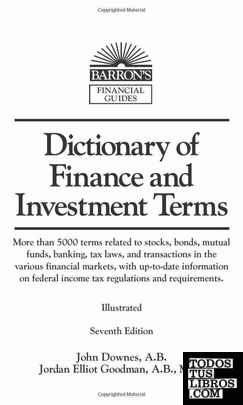 Dictionary of Finance and Investment Terms