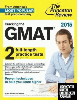 Cracking the GMAT with 2 Practice Tests, 2015 Edition