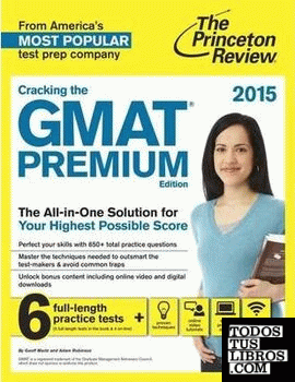 Cracking the GMAT Premium Edition with 6 Practice Tests, 2015
