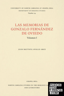 Las Memorias de Gonzalo Fernández de Oviedo