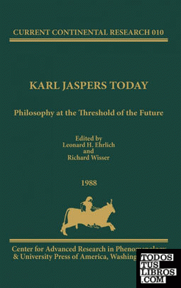 Karl Jaspers Today