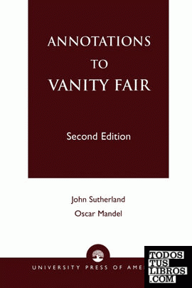 Annotations to Vanity Fair