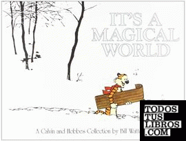 CALVIN AND HOBBES ITS A MAGICAL WORLD