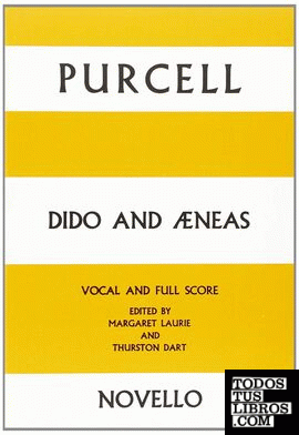 HENRY PURCELL: DIDO AND AENEAS - VOCAL AND FULL SCORE