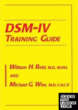 Dsm-Iv Trainig Guide