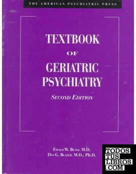 Textbook Of Geriatric Psychiatry