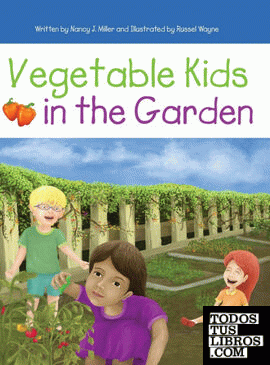Vegetable Kids in the Garden