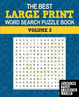 The Best Large Print Word Search Puzzle Book