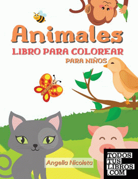 Animales Libro para colorear para niños