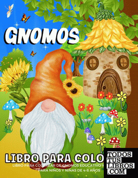 Gnomos - Libro De Colorear