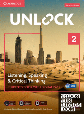 Unlock Level 2 Listening, Speaking and Critical Thinking Student's Book with Digital Pack