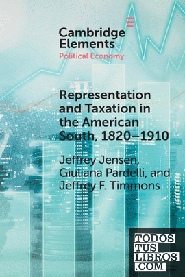 Representation and Taxation in the American South,1820-1910