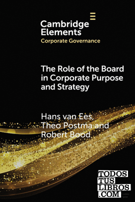 The Role of the Board in Corporate Purpose and Strategy