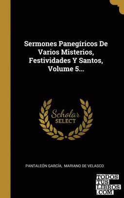 Sermones Panegíricos De Varios Misterios, Festividades Y Santos, Volume 5...