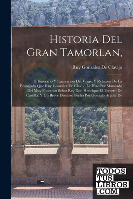 Historia Del Gran Tamorlan,