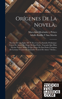 Orígenes De La Novela..
