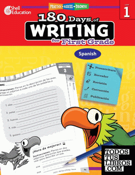 180 Days of Writing for First Grade (Spanish)
