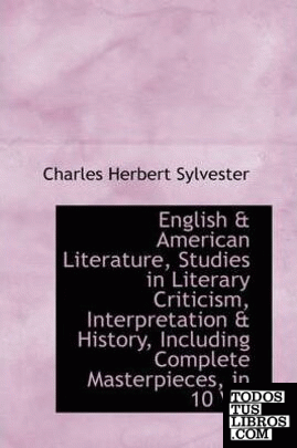 English & American Literature, Studies in Literary Criticism, Interpretation & H