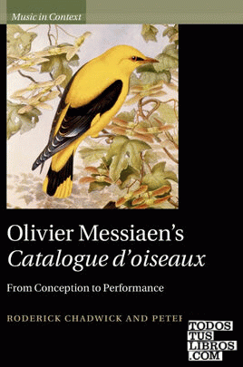 Olivier Messiaens Catalogue doiseaux