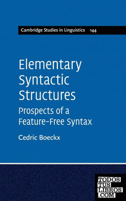 Elementary Syntactic Structures