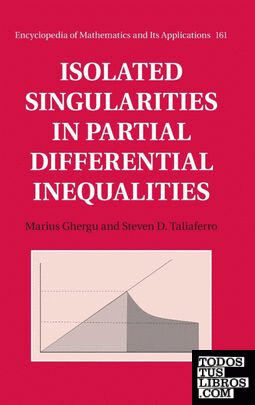 Isolated Singularities in Partial Differential Inequalities