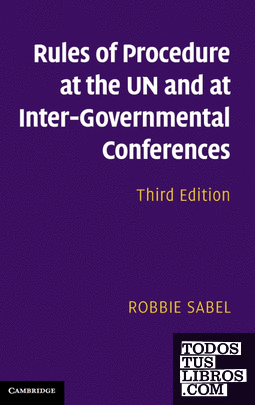 Rules of Procedure at the UN and at Inter-Governmental Conferences