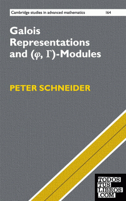 Galois Representations and (Phi, Gamma)-Modules