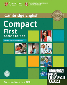 Compact First Student's Book with Answers with CD-ROM 2nd Edition