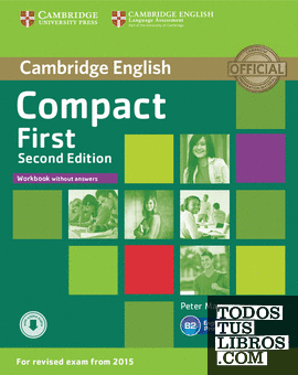 Compact First Workbook without Answers with Audio 2nd Edition