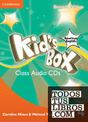 Kid's Box American English Level 4 Class Audio CDs (3) 2nd Edition