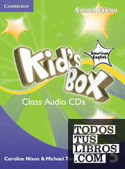 Kid's Box American English Level 5 Class Audio CDs (3) 2nd Edition