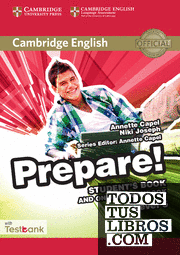 Cambridge English Prepare! Level 5 Student's Book and Online Workbook with Testbank