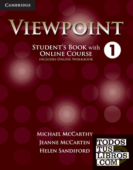 Viewpoint Level 1 Student's Book with Online Course (Includes Online Workbook)