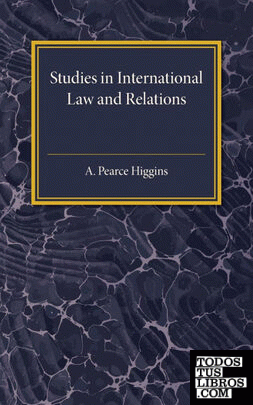 Studies in International Law and Relations