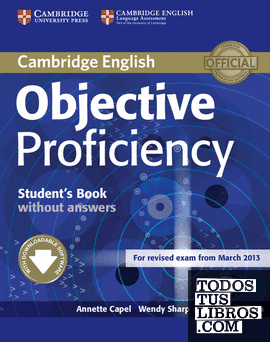 Objective Proficiency Student's Book without Answers with Downloadable Software 2nd Edition