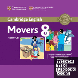 Cambridge English Young Learners 8 Movers Audio CD