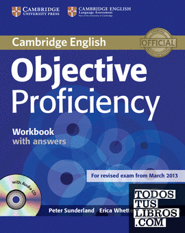 Objective Proficiency Workbook with Answers with Audio CD 2nd Edition