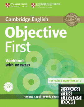 Objective First Workbook with Answers with Audio CD 4th Edition