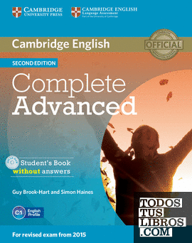 Complete Advanced Student's Book without Answers with CD-ROM 2nd Edition
