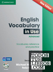 English Vocabulary in Use Advanced with answers with CD-ROM Second Edition