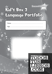 Kid's Box Level 3 Language Portfolio 2nd Edition